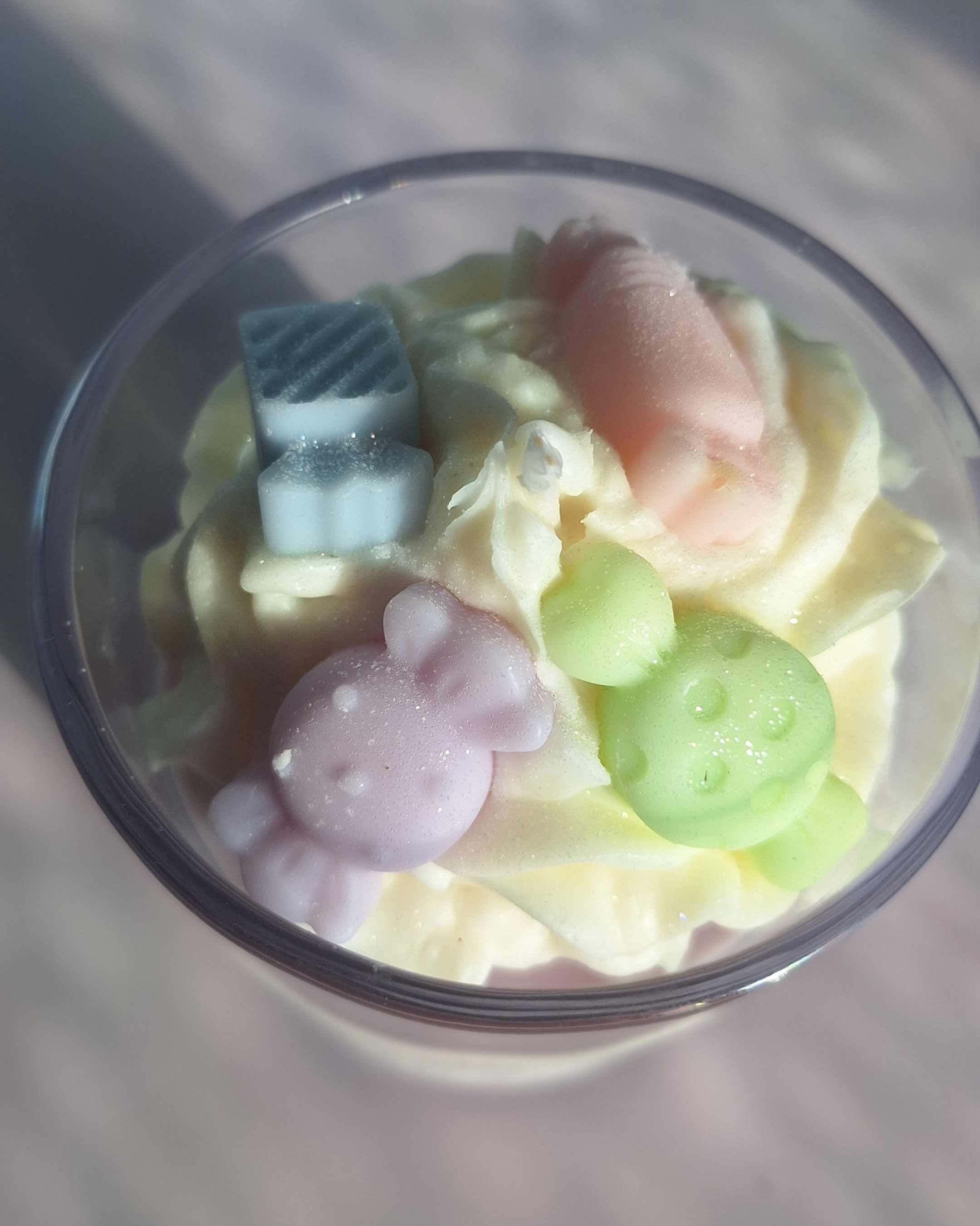 Dessertkerze Bonbon mit Süßigkeiten Duft