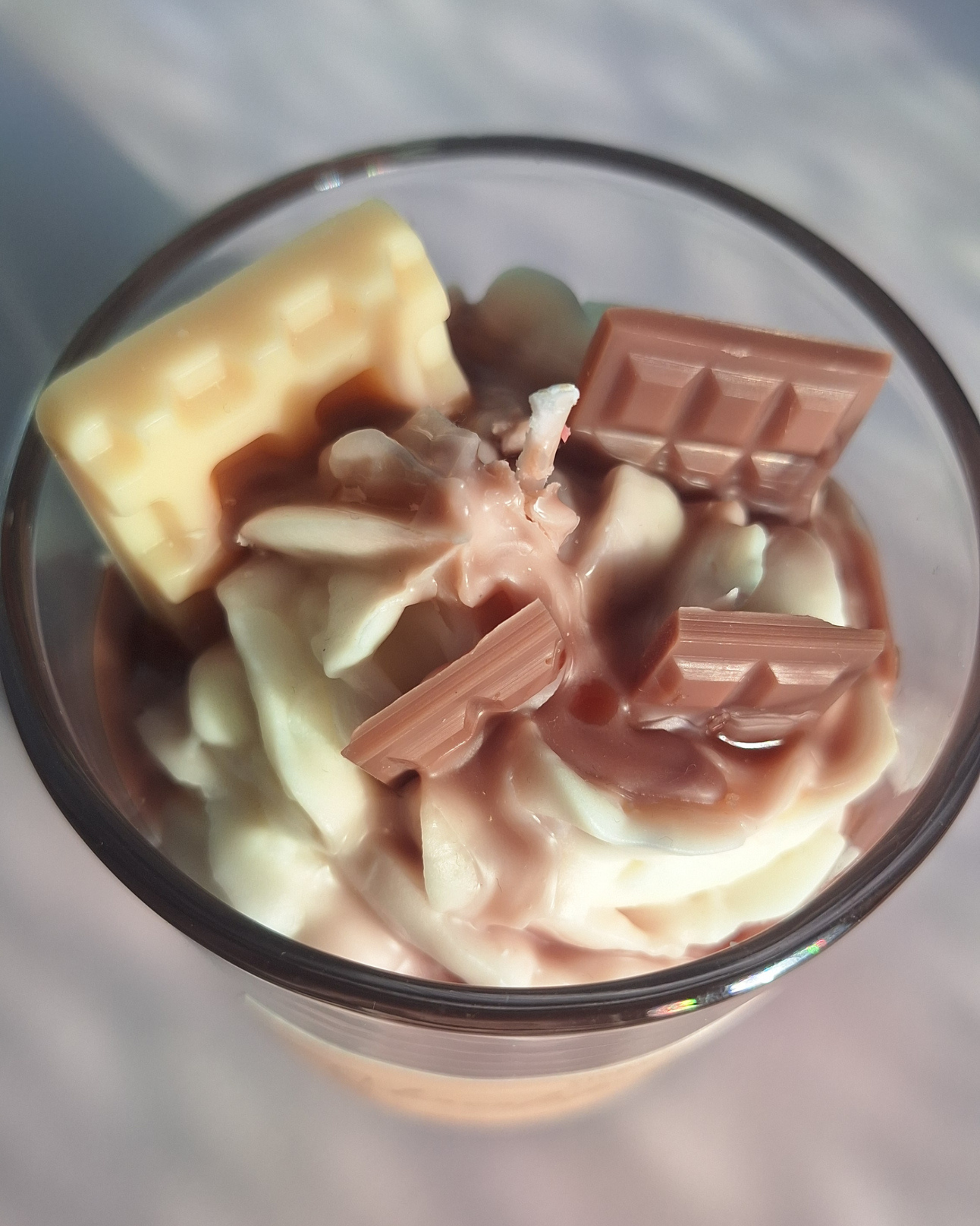 Dessertkerze Chocolate Dream mit Schokoladen Duft