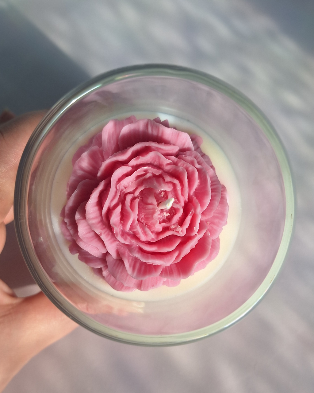 Duftkerze Peony Bloom mit Pfingstrosen Duft