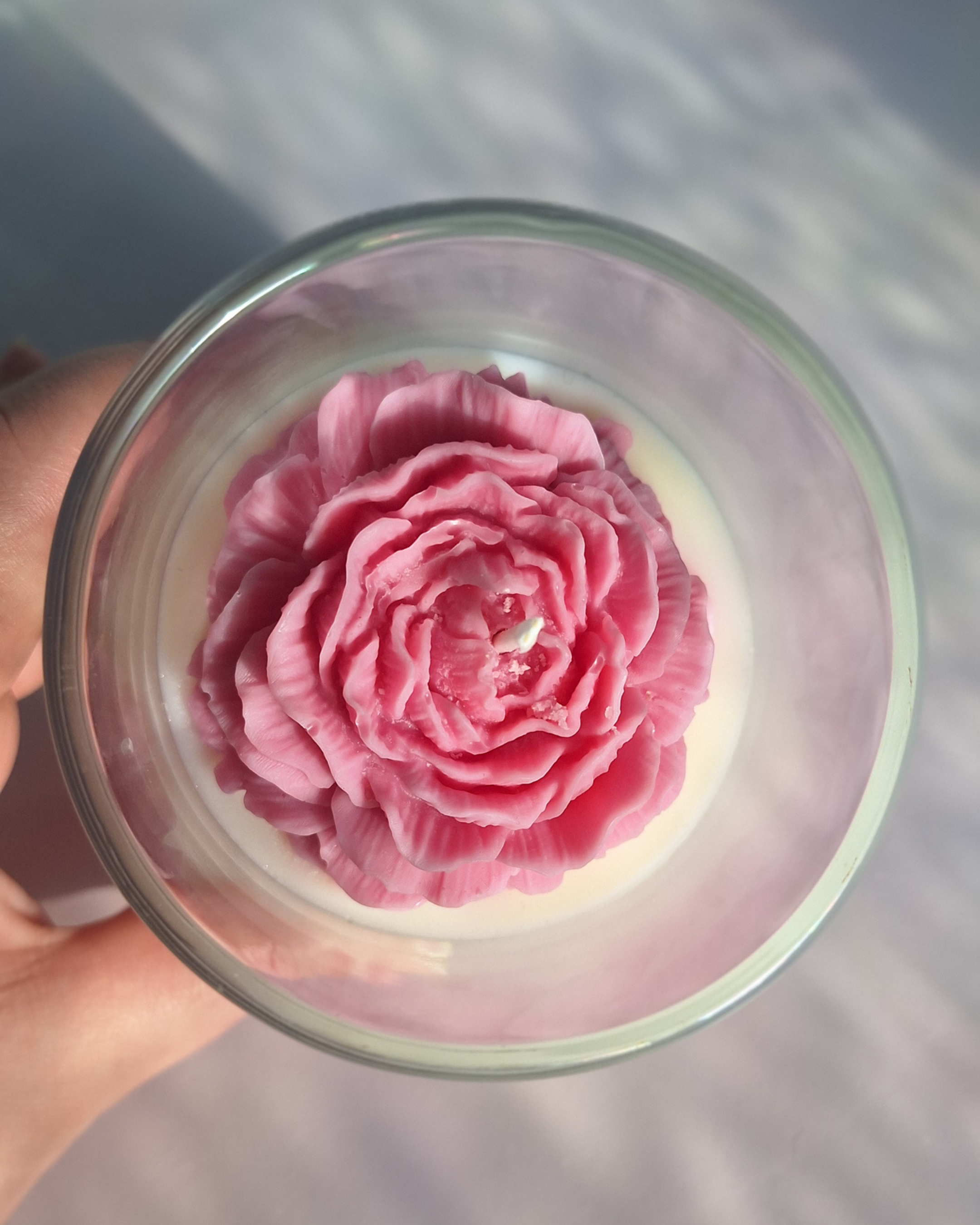 Duftkerze Peony Bloom mit Pfingstrosen Duft