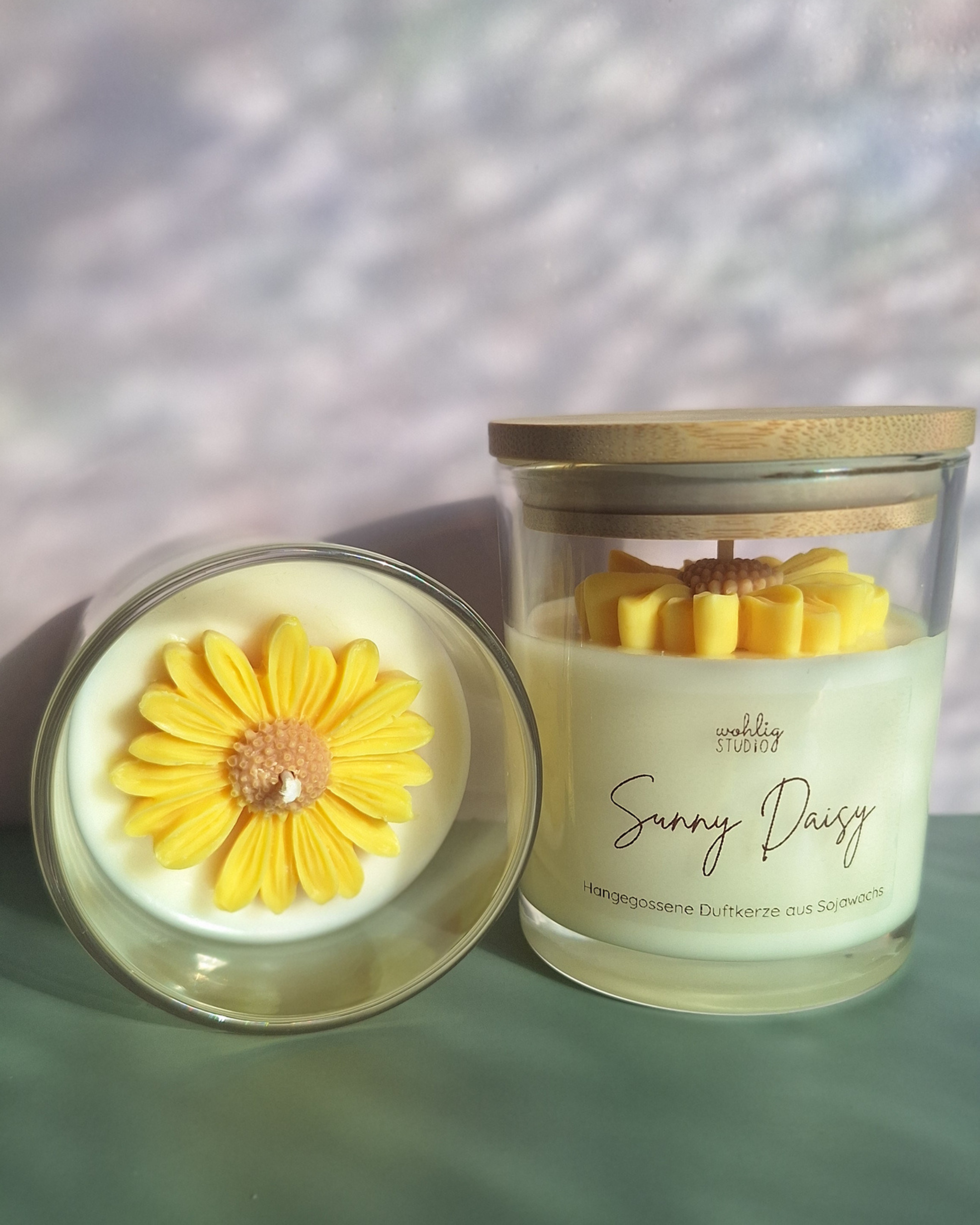 Duftkerze Sunny Daisy Wildblumenduft