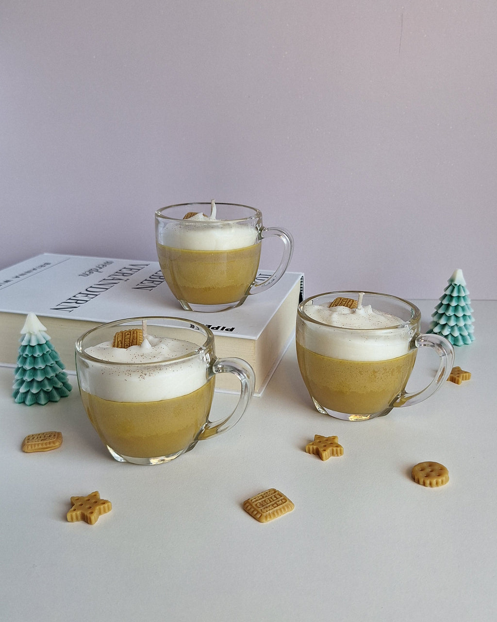 Duftkerze Toffee - Karamell Duftkerze in der Tasse