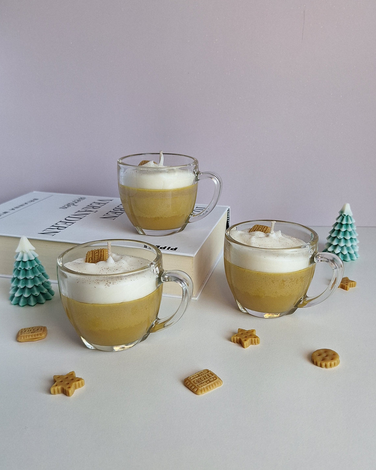 Duftkerze Toffee - Karamell Duftkerze in der Tasse