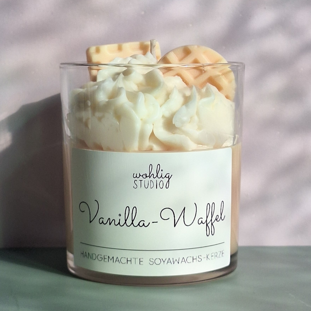 Duftkerze Vanilla-Waffel