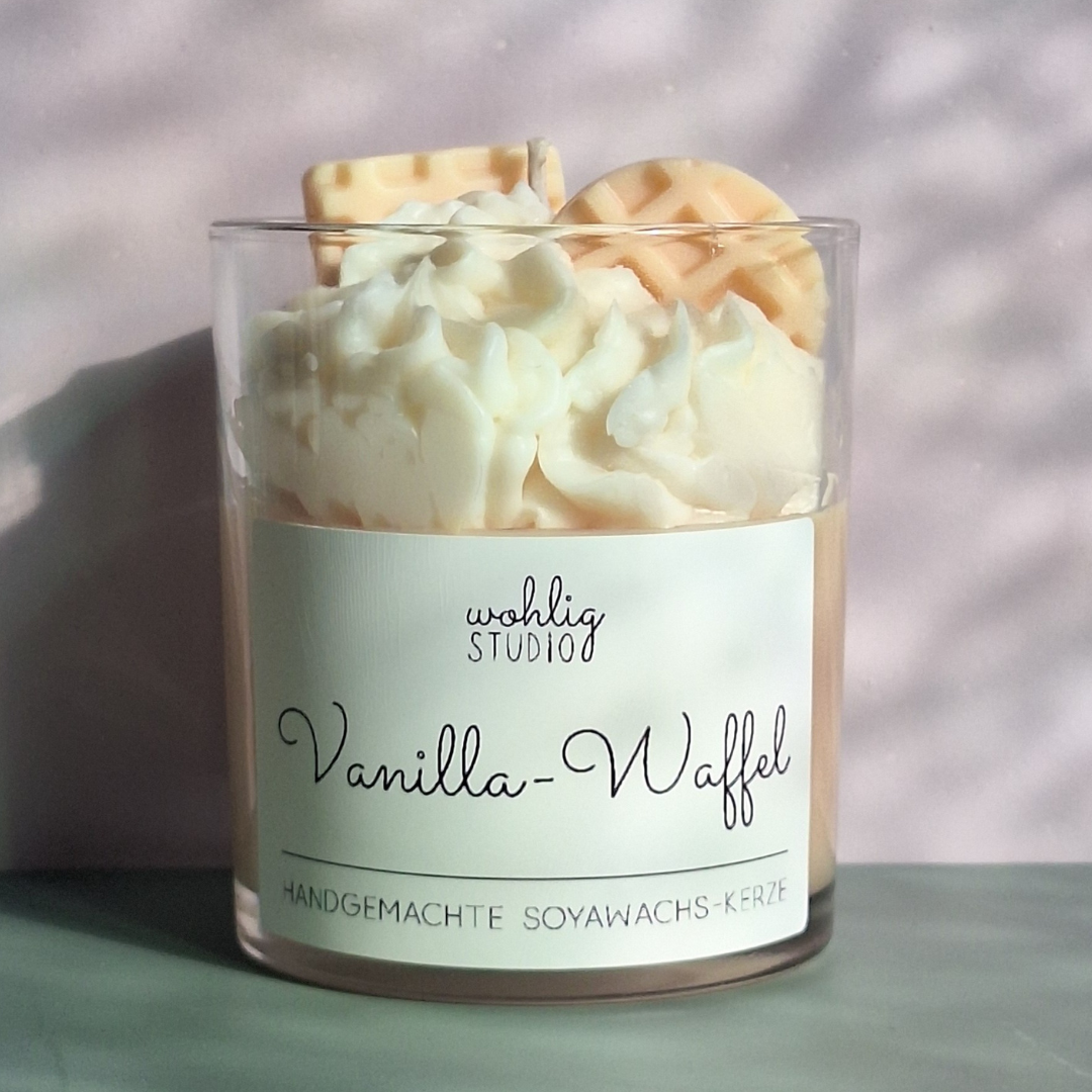 Duftkerze Vanilla-Waffel