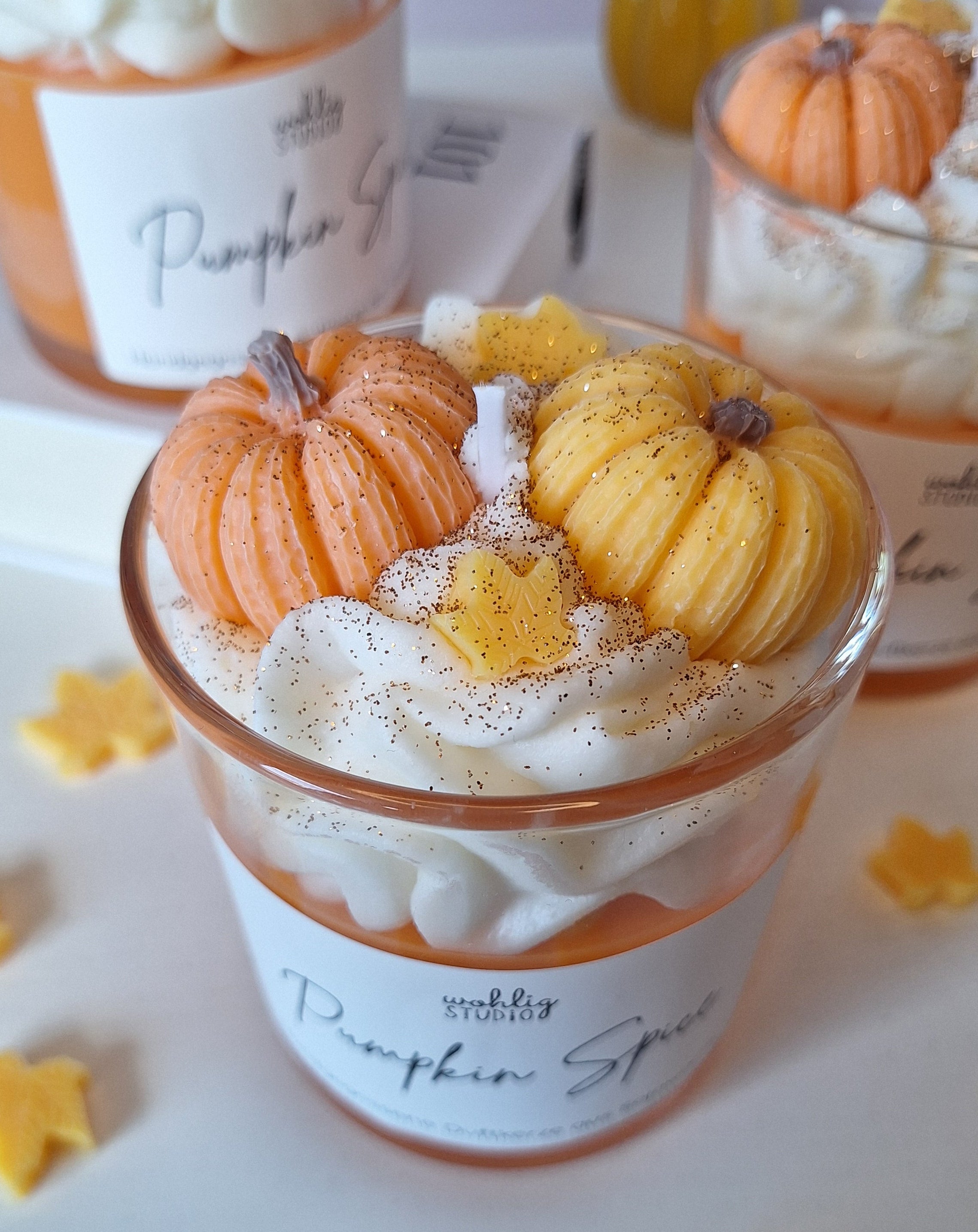 Duftkerze Pumpkin Spice - der Herbstklassiker