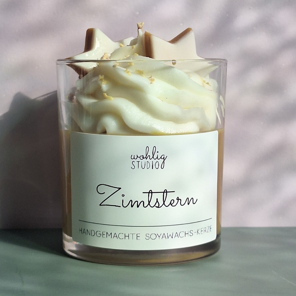 Duftkerze Zimtsterne