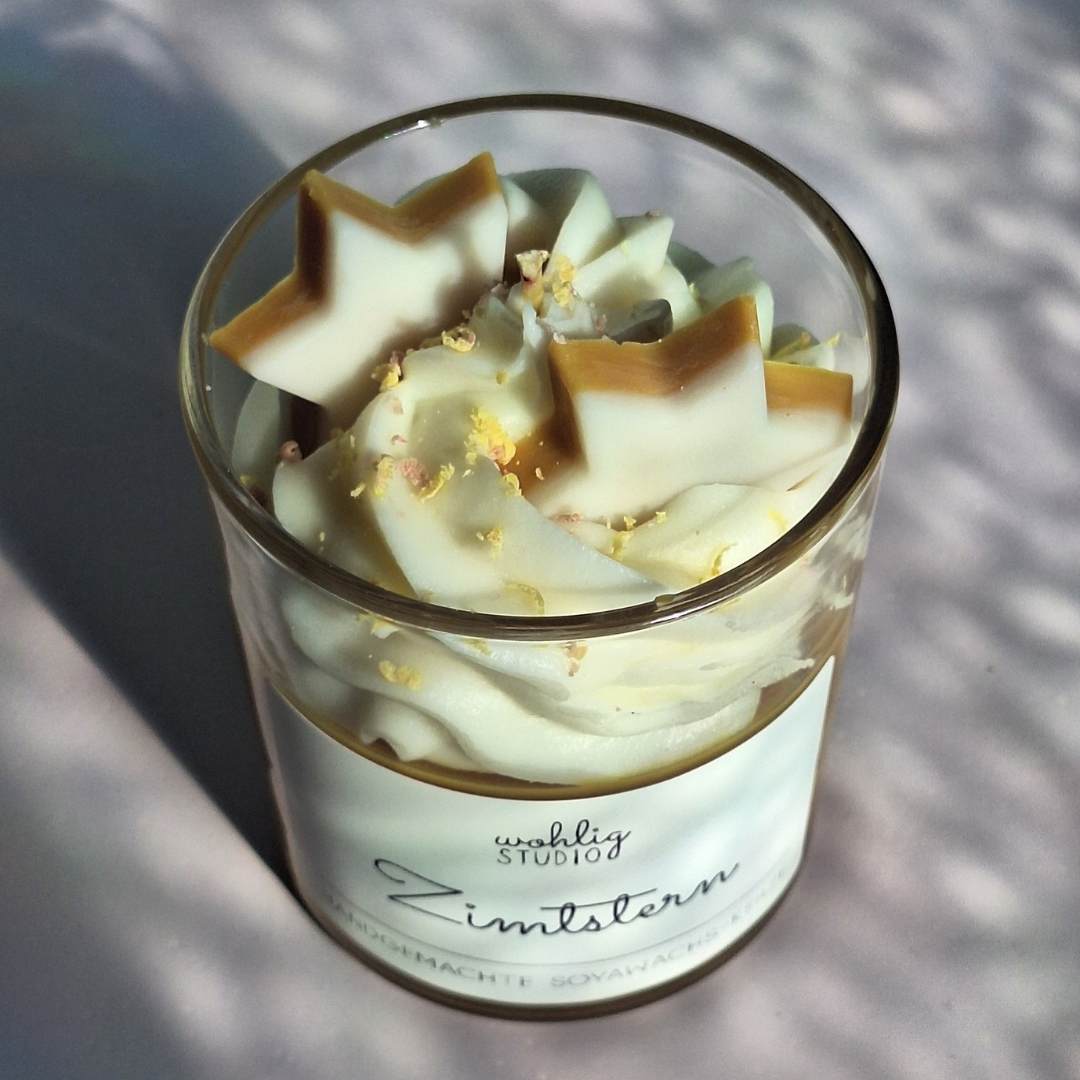 Duftkerze Zimtsterne