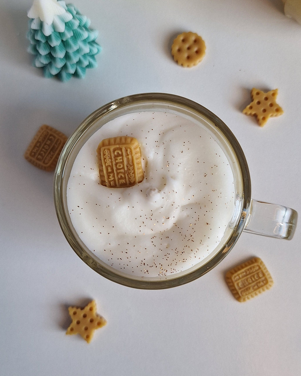 Duftkerze Toffee - Karamell Duftkerze in der Tasse