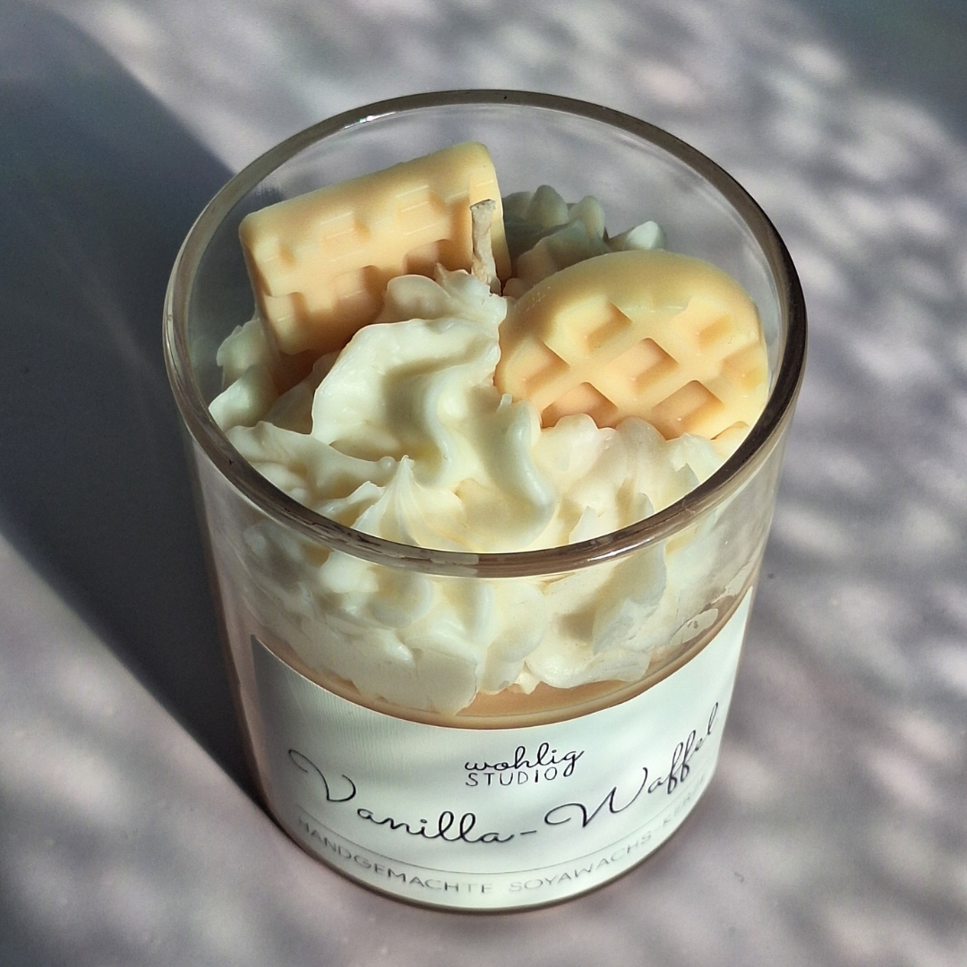 Duftkerze Vanilla-Waffel