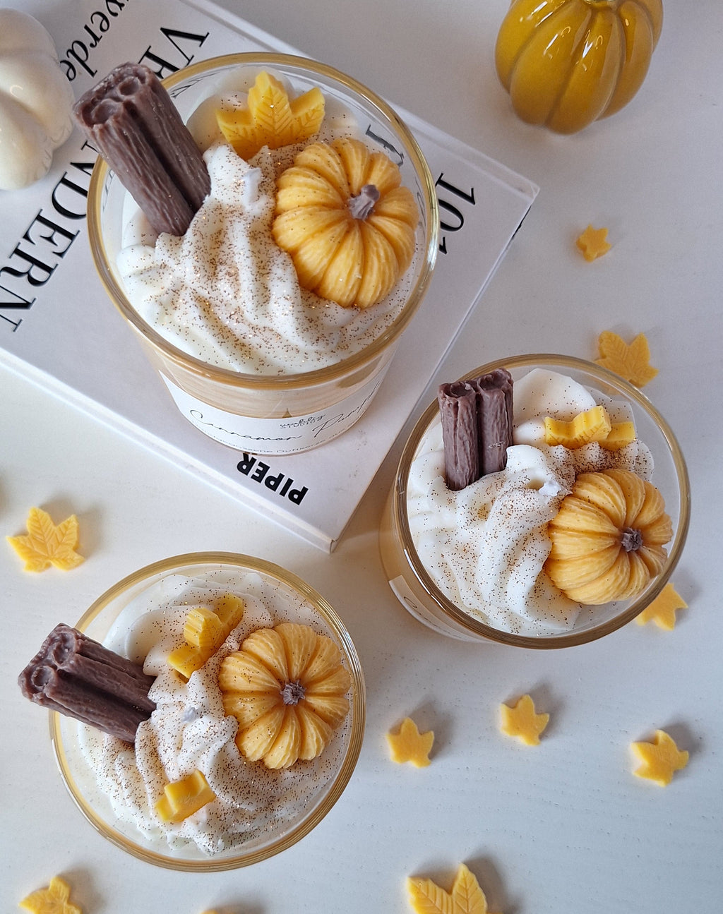 Duftkerze Cinnamon Pumpkin - Zimtige Herbstkerze