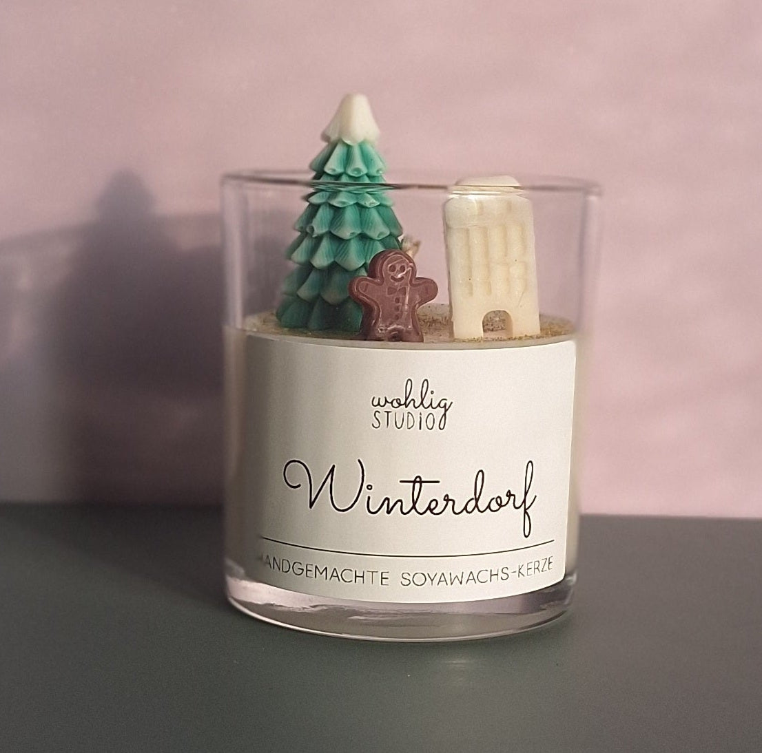 Duftkerze Winterdorf