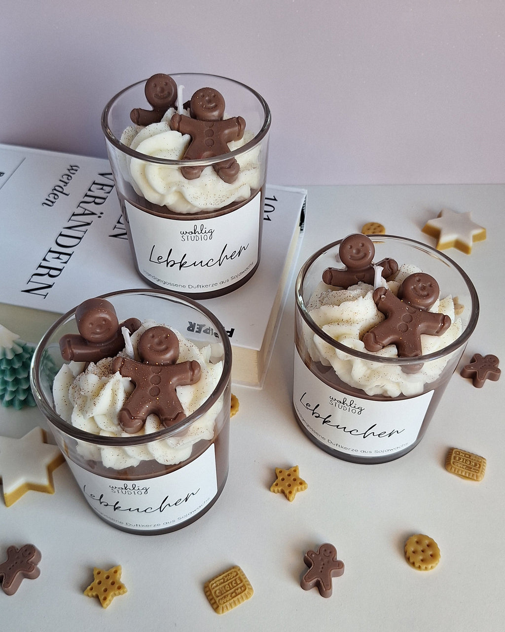 Duftkerze Lebkuchen - die Dessertkerze für alle Lebkuchenfans