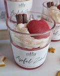 Duftkerze Apfel-Zimt - Dessertkerze mit Bratapfel-Duft