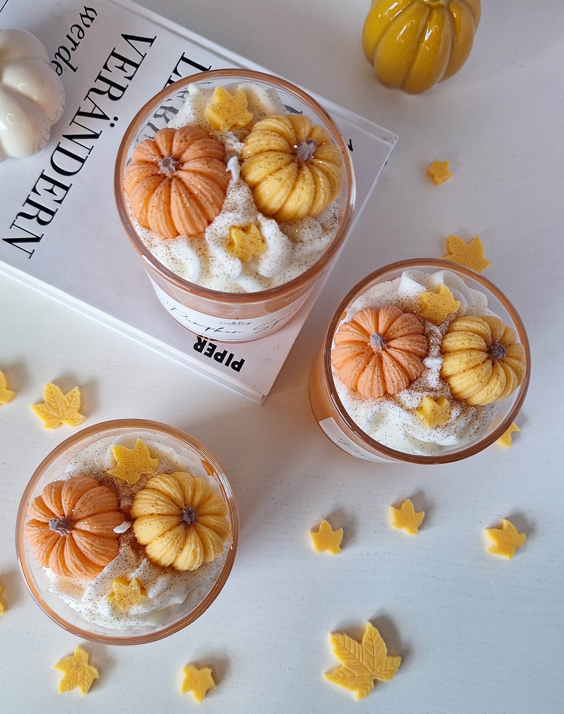 Duftkerze Pumpkin Spice - der Herbstklassiker