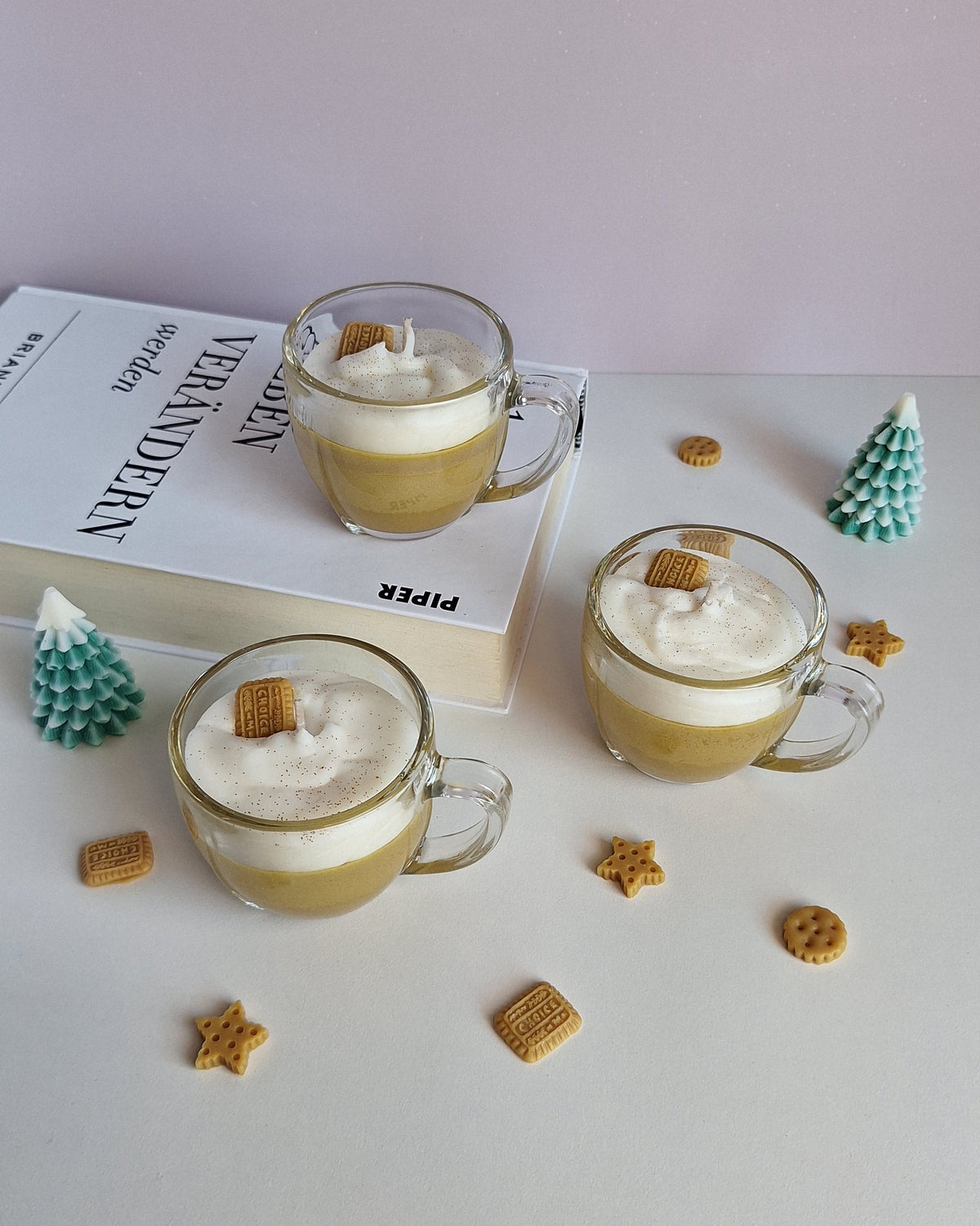 Duftkerze Toffee - Karamell Duftkerze in der Tasse