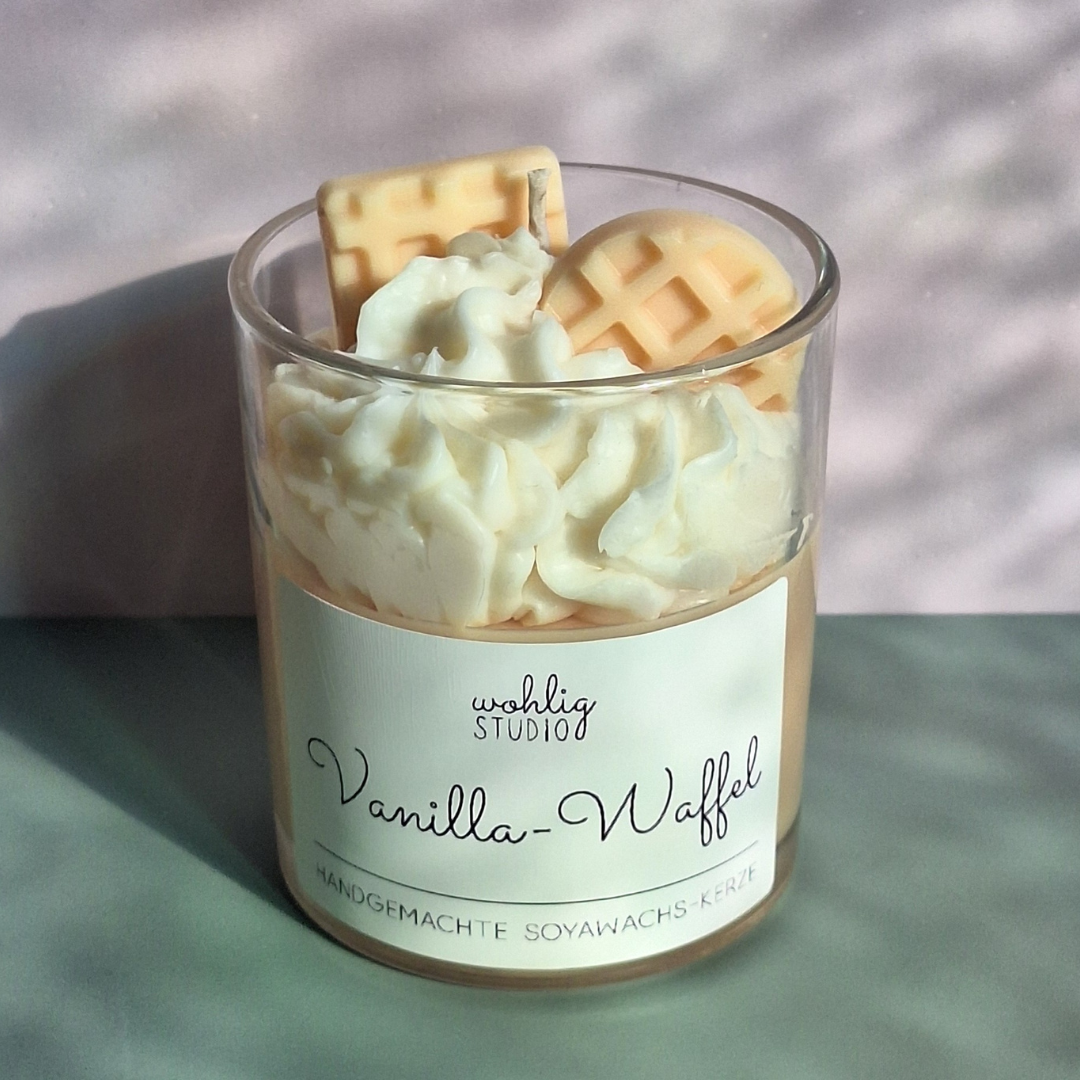 Duftkerze Vanilla-Waffel