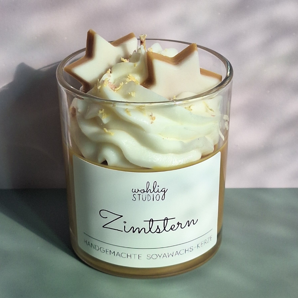 Duftkerze Zimtsterne