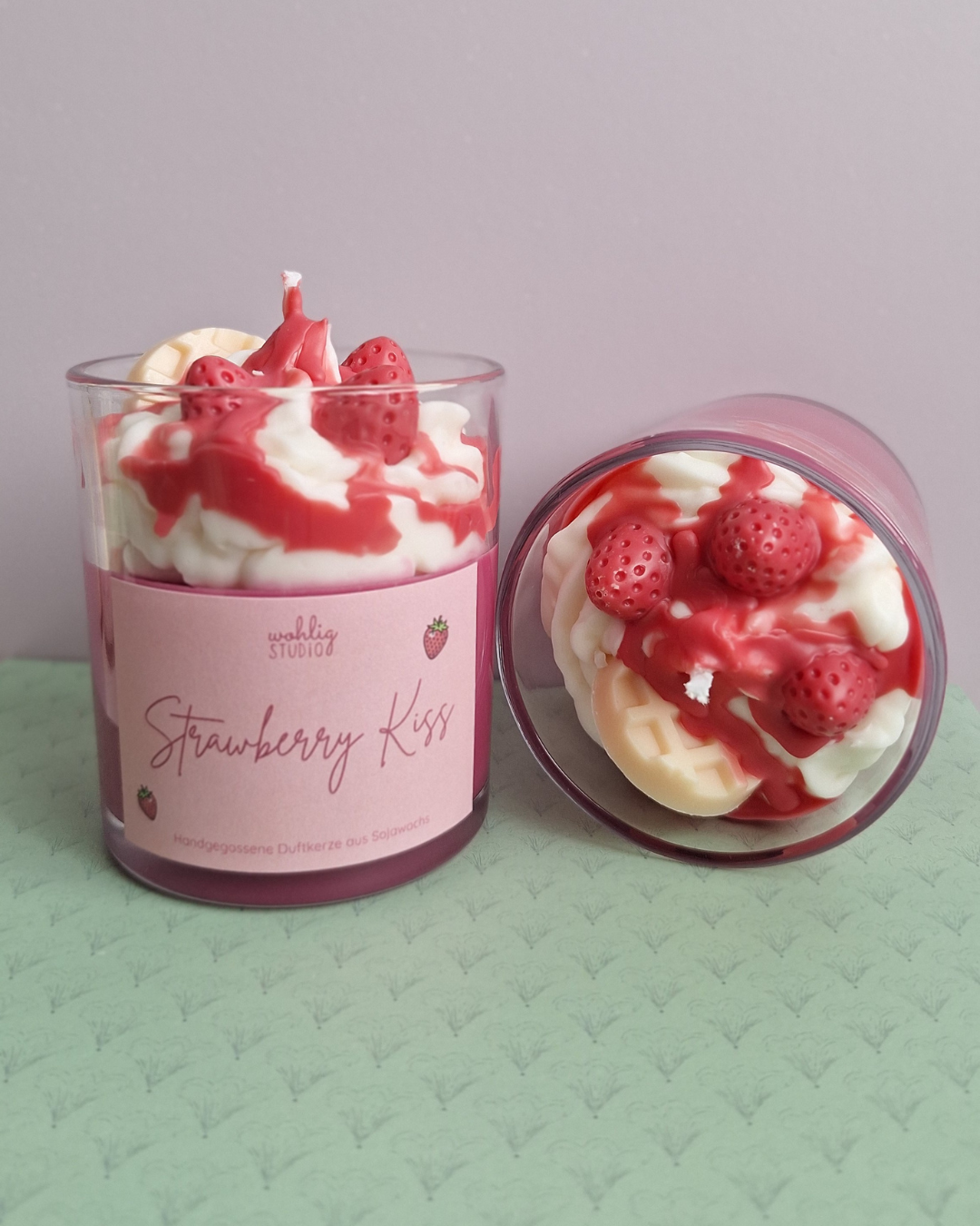 Duftkerze Strawberry Kiss