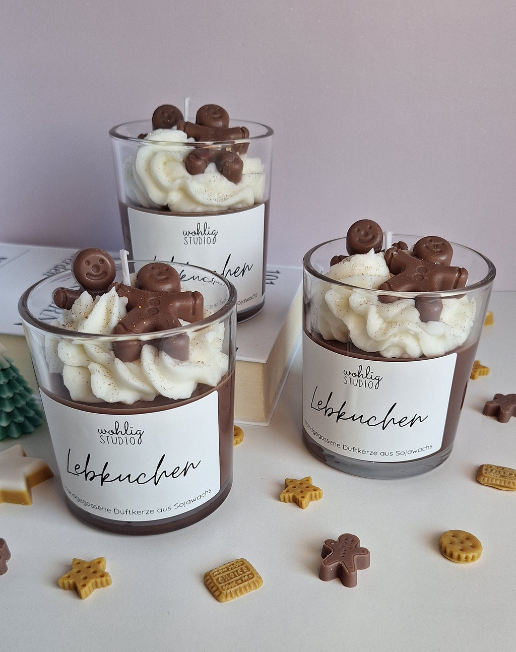 Duftkerze Lebkuchen - die Dessertkerze für alle Lebkuchenfans