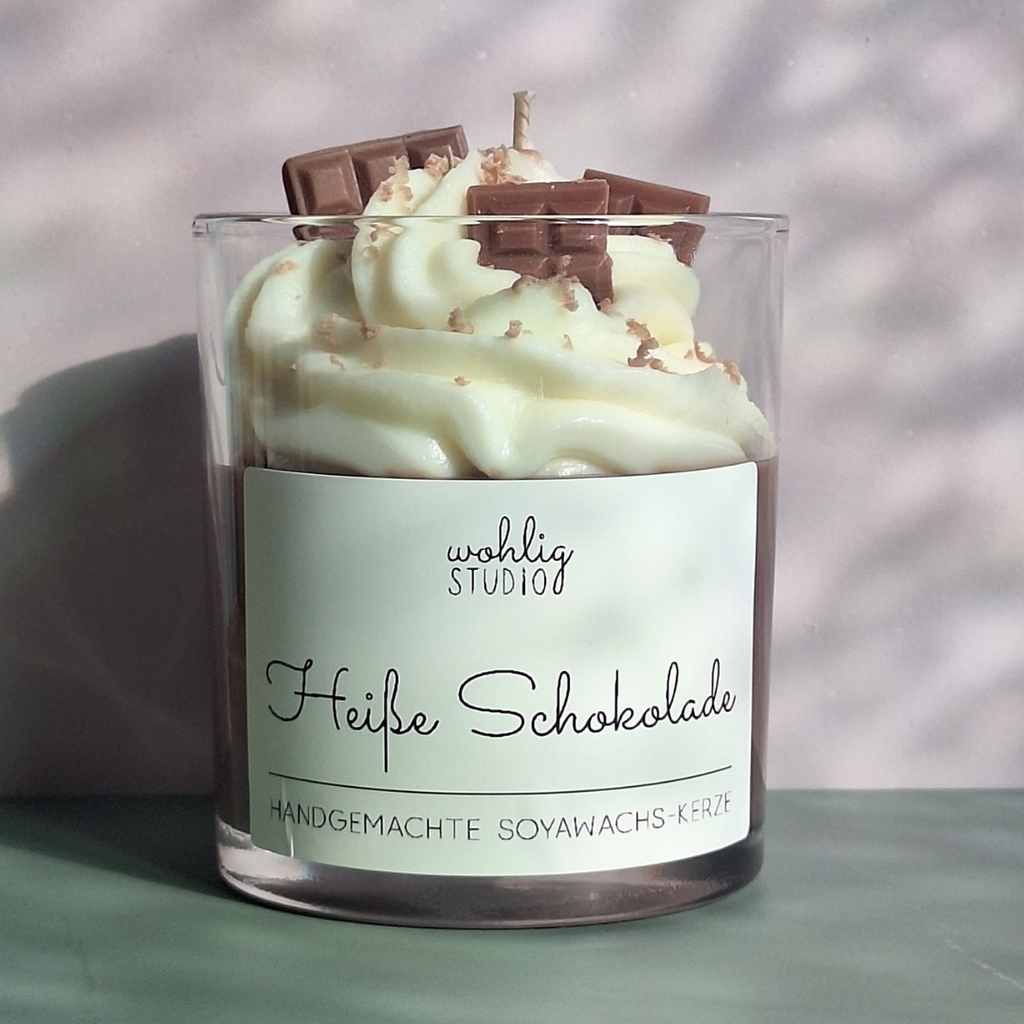 Duftkerze Heisse Schokolade
