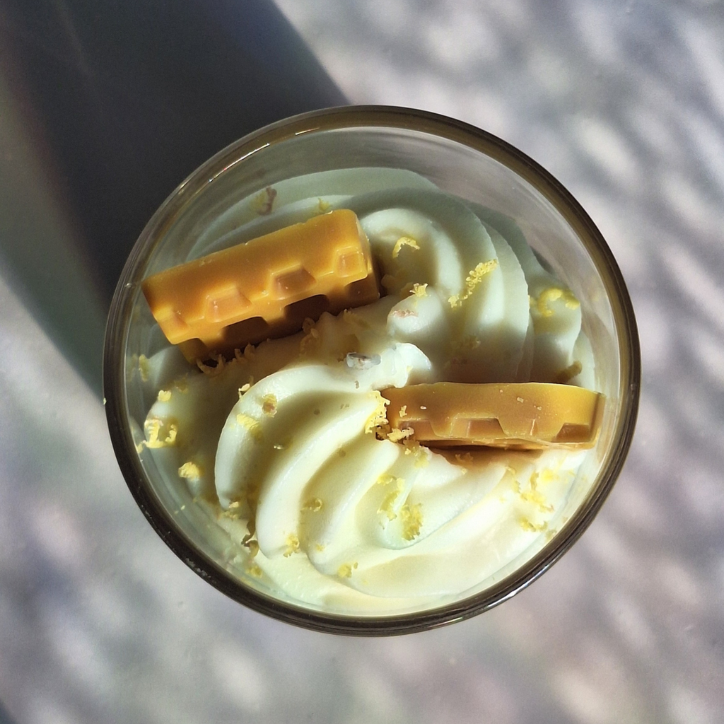 Duftkerze Karamell-Waffel